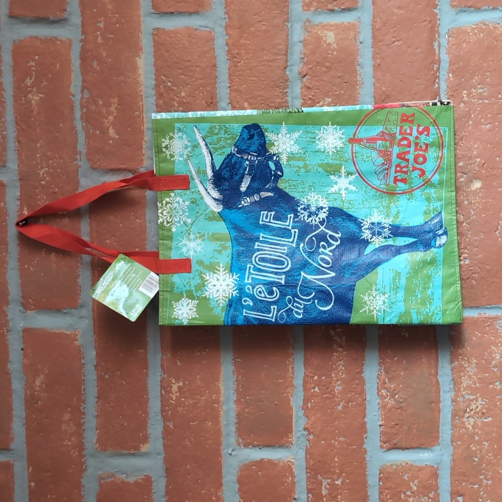 NWT Trader Joe's Limited Edition Minnesota Reusable Grocery Tote Bag - Picture 2 of 5